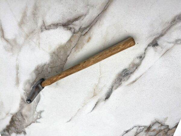 Carbide Tipped Hammer, Marble Countertop.